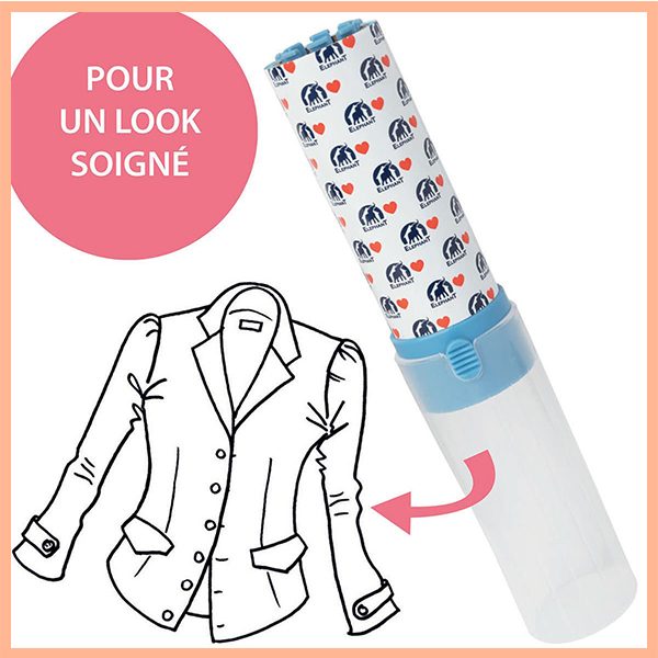 Mini brosse adhésive Eléphant Maison