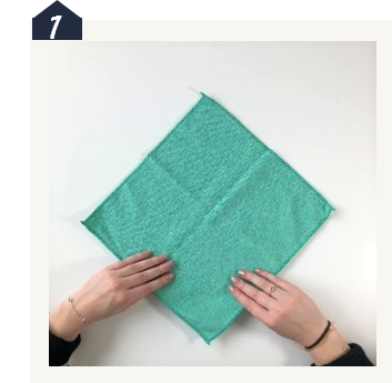 Lavette microfibre Eléphant Maison