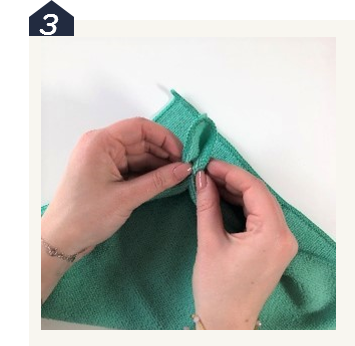 Lavette microfibre Eléphant Maison