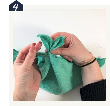 Lavette microfibre Eléphant Maison