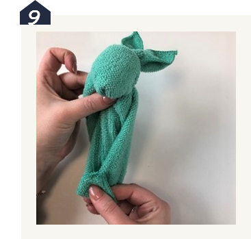 Lavette microfibre Eléphant Maison