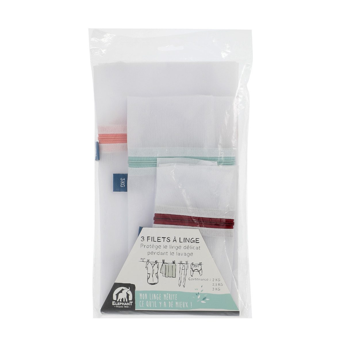Filets à linge Eléphant Maison