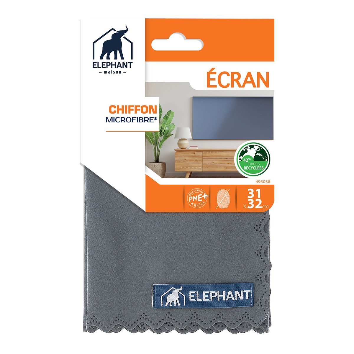 Chiffon microfibre écran Eléphant Maison