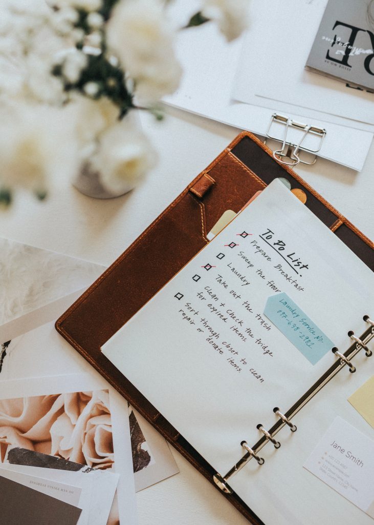 Préparez une liste de tâches pour votre ménage de printemps