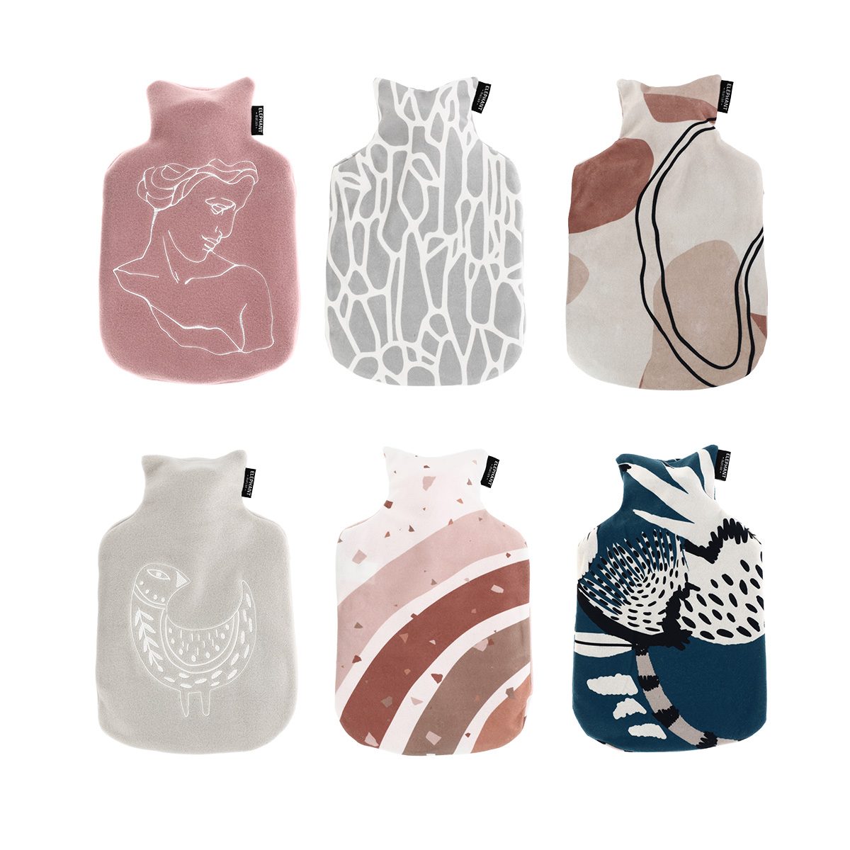 Bouillottes polaire Eléphant Maison