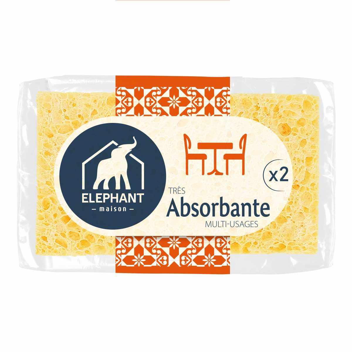 Eponge absorbante Eléphant Maison