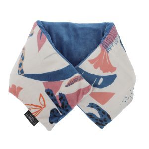 Bouillotte tour de cou grains de blé et lavande Eléphant