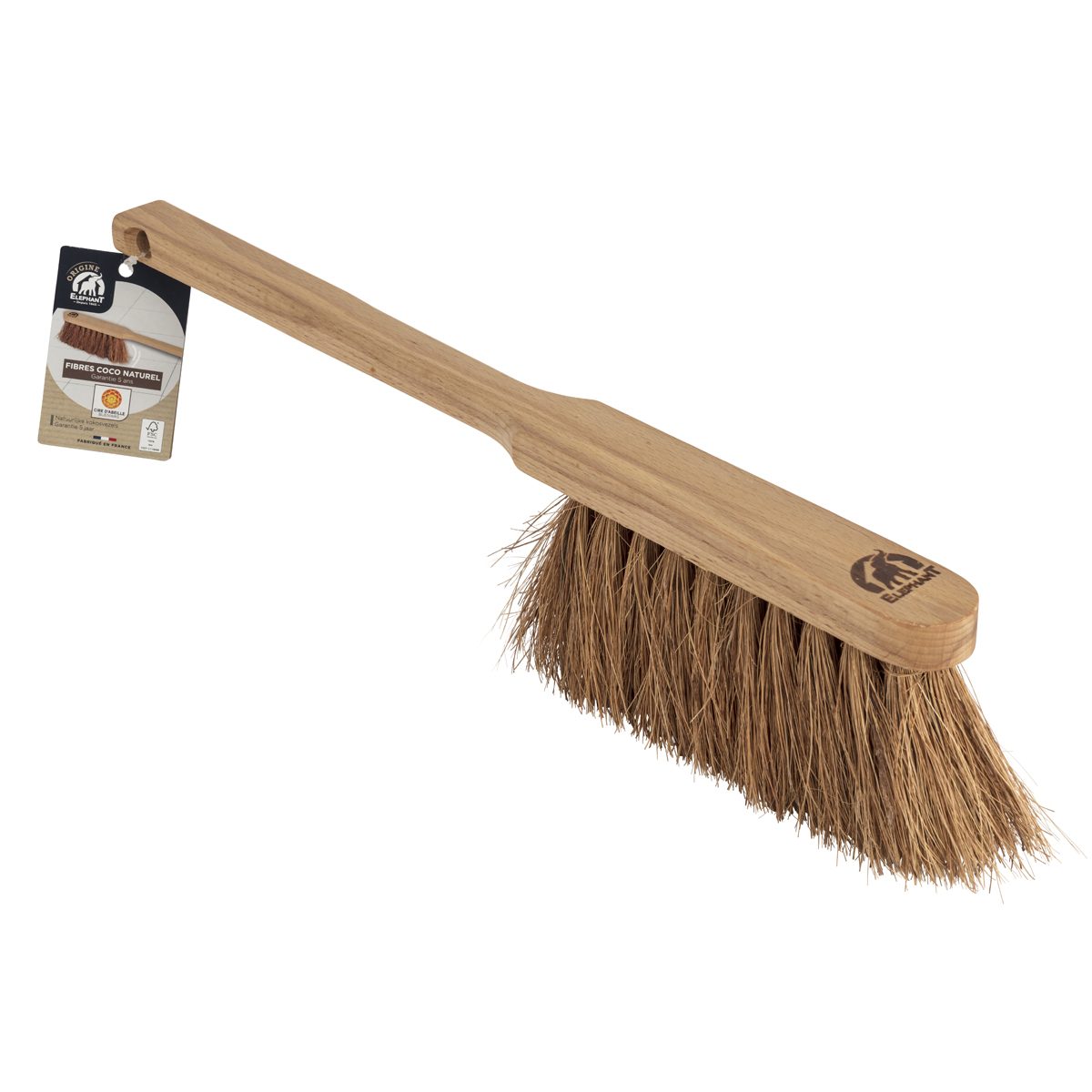 Balayette long manche Origine Eléphant Maison