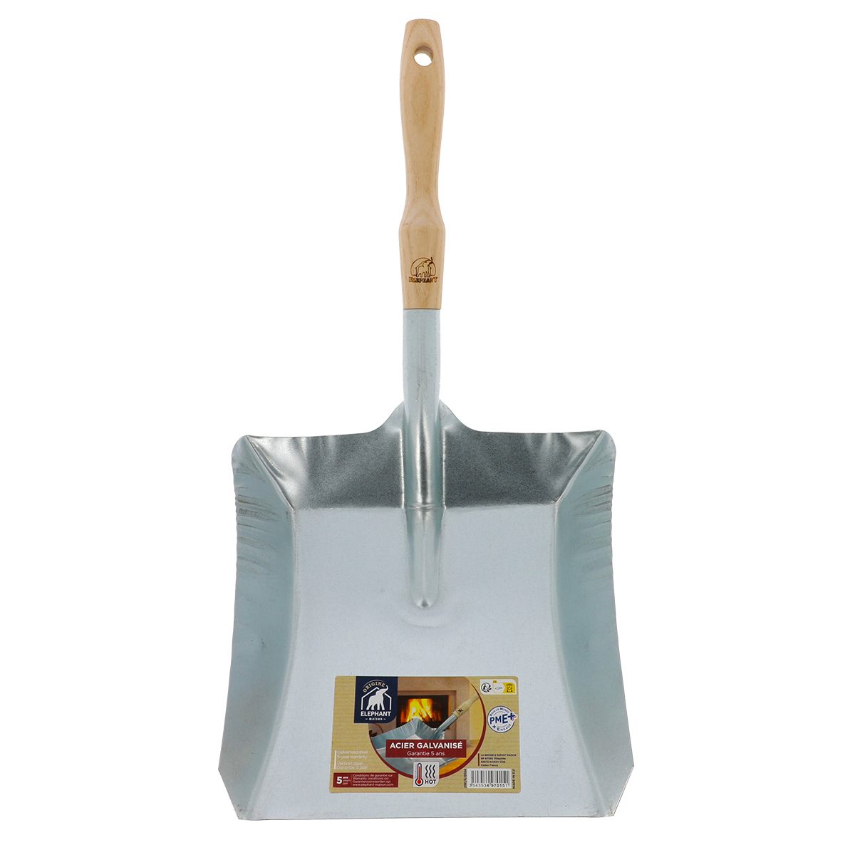 Pelle acier Origine Eléphant Maison