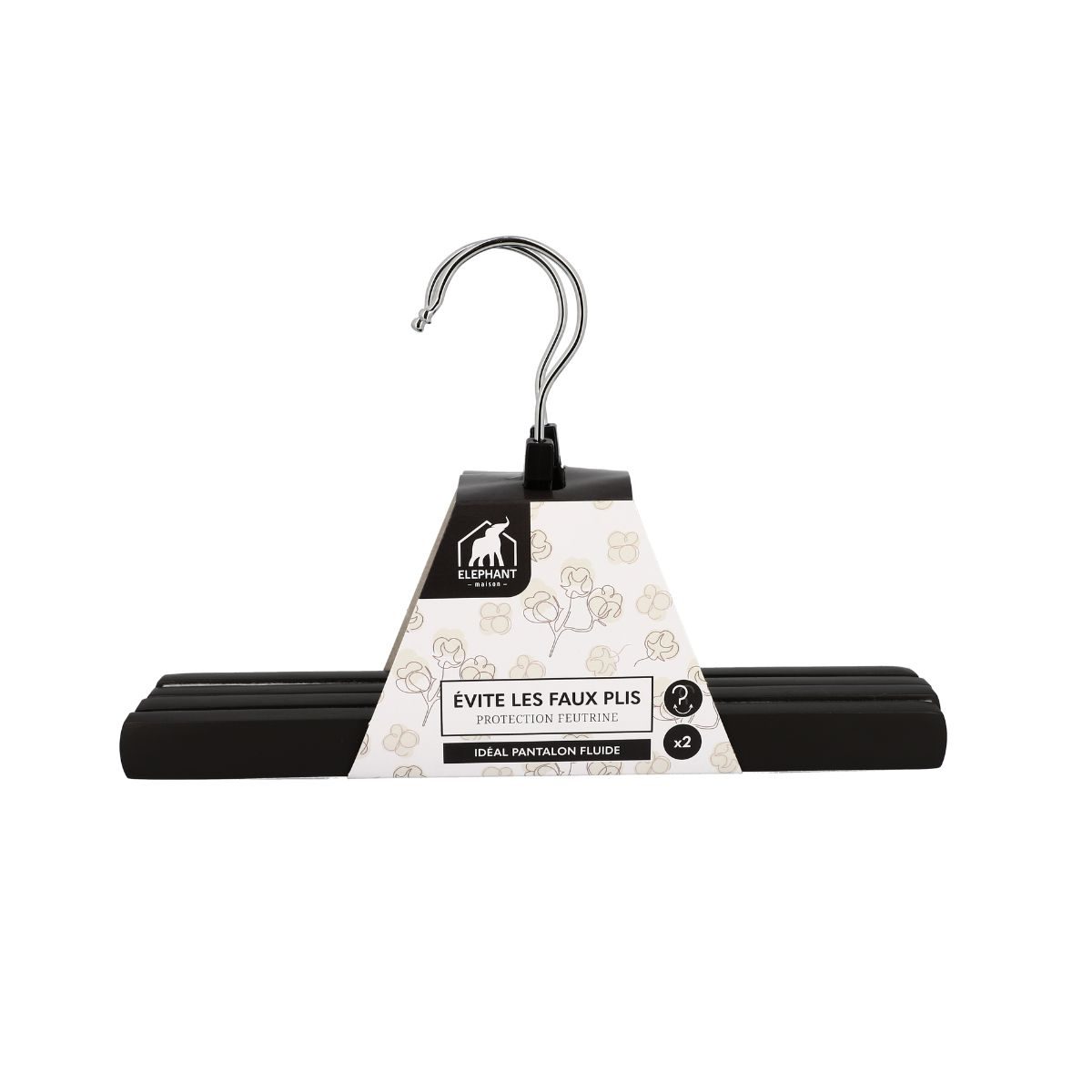 Cintre pince pantalon x2