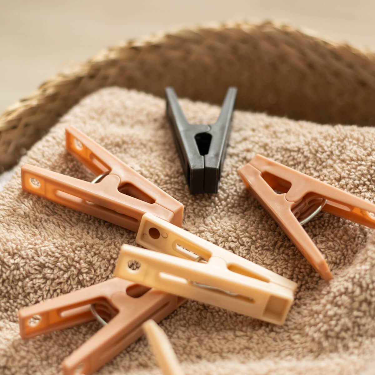 Pinces à linge plastique x24