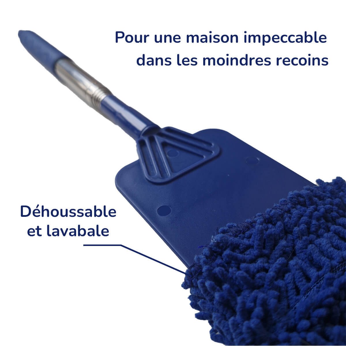 Plumeau Ultra Plat Télescopique