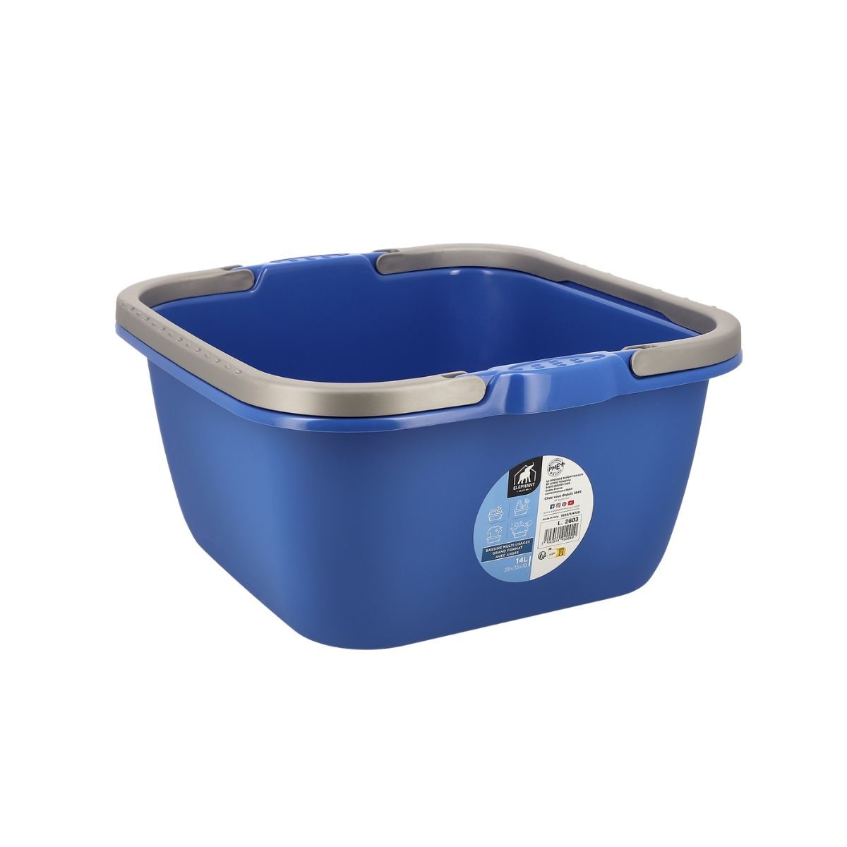 Bassine avec anses 14L
